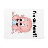 Tante van Nieuwe Neef T-shirts en geschenken Magneet (Horizontaal)