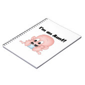 Tante van Nieuwe Neef T-shirts en geschenken Notitieboek (Linkerzijde)