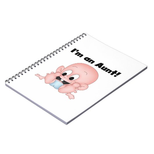 Tante van Nieuwe Neef T-shirts en geschenken Notitieboek (Linkerzijde)