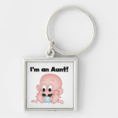 Tante van Nieuwe Neef T-shirts en geschenken Sleutelhanger (Voorkant)