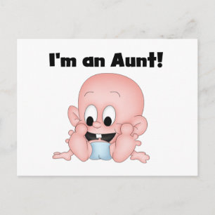 Tante van Nieuwe Neef Tshirts en Giften Briefkaart