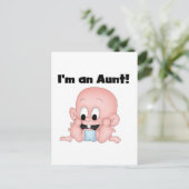 Tante van Nieuwe Neef Tshirts en Giften Briefkaart (Staand voorkant)