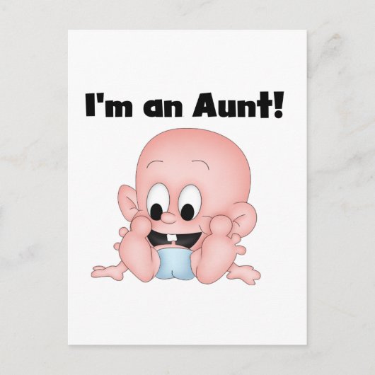 Tante van Nieuwe Neef Tshirts en Giften Briefkaart (Voorkant)