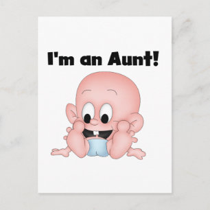 Tante van Nieuwe Neef Tshirts en Giften Briefkaart