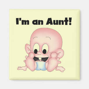 Tante van Nieuwe Neef Tshirts en Giften Magneet