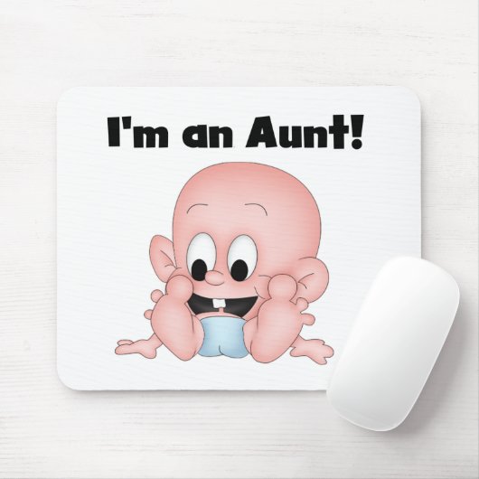 Tante van Nieuwe Neef Tshirts en Giften Muismat (Met muis)