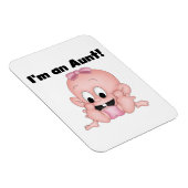 Tante van Nieuwe Nicht T-shirts en geschenken Magneet (Rechterzijde)