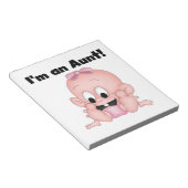 Tante van Nieuwe Nicht T-shirts en geschenken Notitieblok (Schuin)