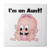 Tante van Nieuwe Nicht T-shirts en geschenken Tegeltje (Voorkant)