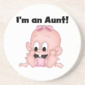 Tante van Nieuwe Nicht T-shirts en geschenken Zandsteen Onderzetter (Voorkant)