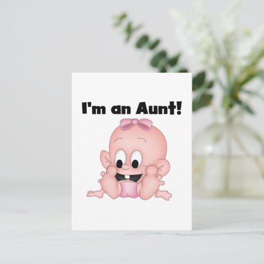 Tante van Nieuwe Nicht Tshirts en geschenken Briefkaart (Staand voorkant)