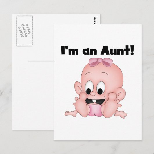 Tante van Nieuwe Nicht Tshirts en geschenken Briefkaart (Voorkant / Achterkant)