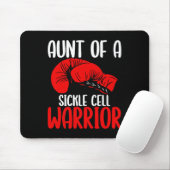 Tante van Sickle Cell Warrior Awareness Movement R Muismat (Met muis)