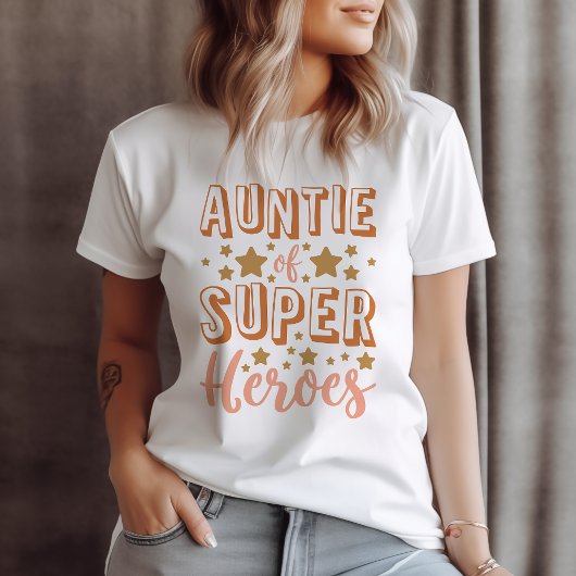 Tante van Superhelden T-shirt