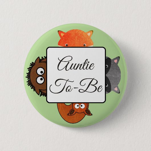 Tante wordt Button Fox Woodlands (Voorkant)