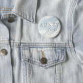 Tante Wordt Oom Wolken Baby Borrel Button (In situ)
