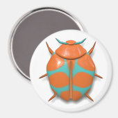 Tante zomerjongen van insecteninsect magneet (Voorkant / Achterkant)