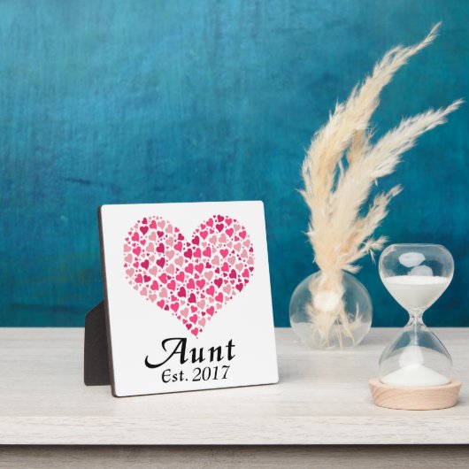 Tante zwangerschapsaankondiging fotoplaat (Insitu)