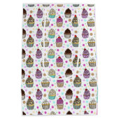 Tanteel Whimsische Cupcakes   Medium Cadeauzakje (Achterkant)