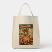 Tanteilope Boodschappentas Tote Bag (Achterkant)