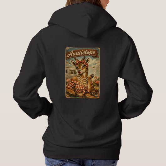 Tantelopen Hoodie (Achterkant)