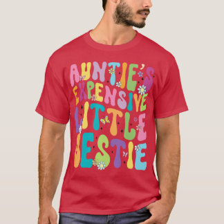 Tantes Dure Kleine Bestie Gift Voor Vrouwen Mot T-shirt