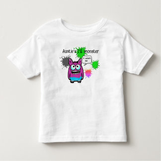 Tante's l'il monster kinder shirts