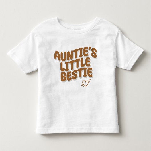 Tante's Little Bestie Kinder Shirts (Voorkant)