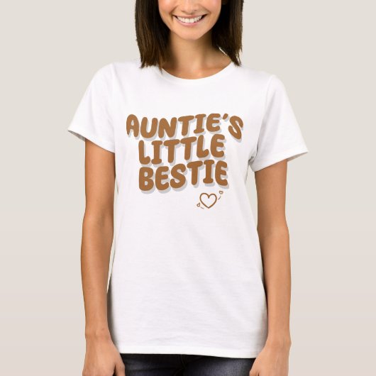 Tante's Little Bestie T-shirt (Voorkant)