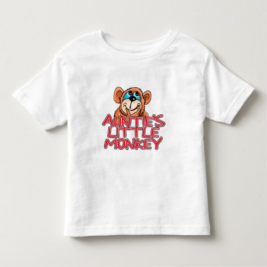Tante's Little Monkey Tshirts en geschenken (Voorkant)