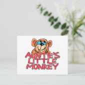 Tante's Little Monkey Tshirts en geschenken Briefkaart (Staand voorkant)