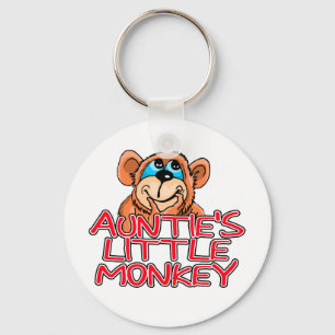 Tante's Little Monkey Tshirts en geschenken Sleutelhanger