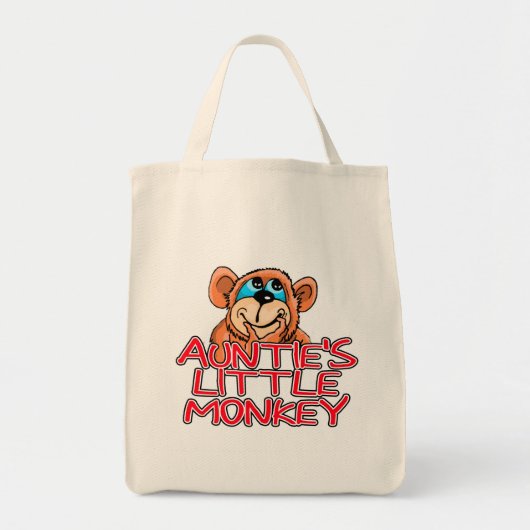 Tante's Little Monkey Tshirts en geschenken Tote Bag (Voorkant)