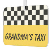 Tante's Taxi Auto Geurverfrisser Cadeau Luchtverfrisser (Links)