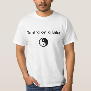 tantra op fiets t-shirt