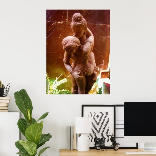 Tantrisch beeld poster (Thuiskantoor)