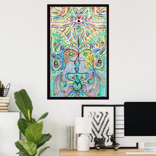 Tantrisch contact poster (Thuiskantoor)