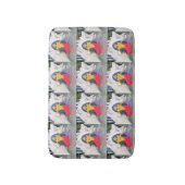 tantrische mermaïden tegen seashell badmat (Voorkant Verticaal)