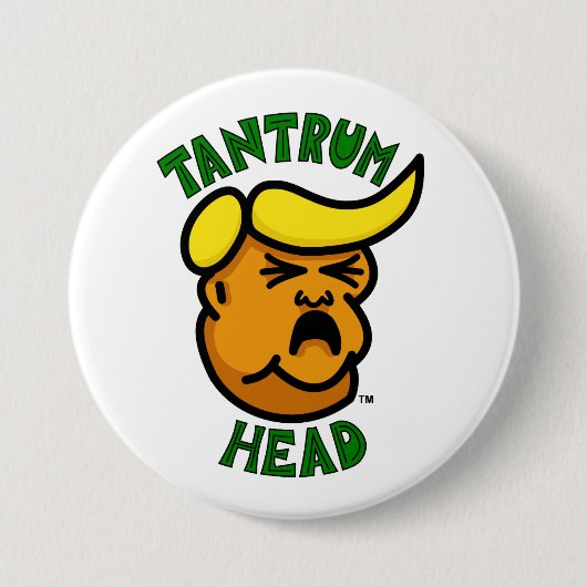 Tantrum Head™ V2 Button (Voorkant)