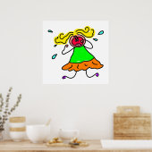tantrum kind poster (Keuken)