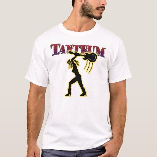 Tantrum T-shirt 1 silhouette (Voorkant)