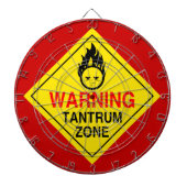 Tantrum Zone Dartbord (Voorkant)