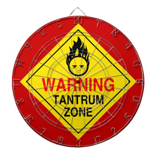 Tantrum Zone Dartbord (Voorkant)