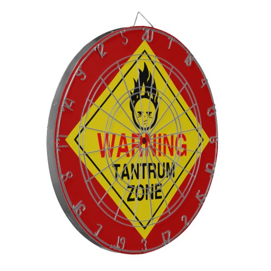 Tantrum Zone Dartbord (Voorkant Links)