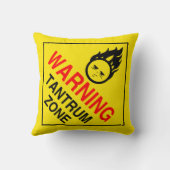 Tantrum Zone Kussen (Achterkant)