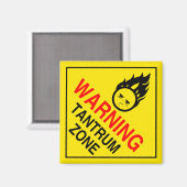 Tantrum Zone magneet (Voorkant / Achterkant)
