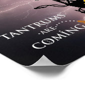 Tantrums komen eraan / Anti-Trump, Poster (Hoek)