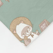 Tanuki Fleece Blanket Deken (Hoek)