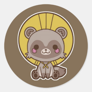 Tanuki (Raccon Dog) Sticker