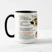 TANUKI THEE FEESTJE Chow Kunst Museum Recept Mok (Links)